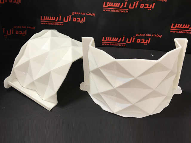 پرینت سه بعدی ساخت قالب گلدان