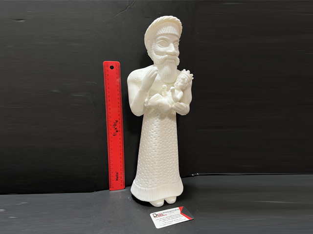 پرینت سه بعدی مجسمه پادشاه