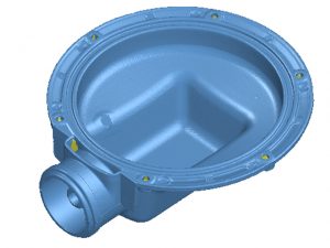 نمونه کار دستگاه اسکنر 3d