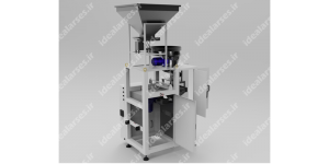 مدل طراحی شده دستگاه پرکن پودری