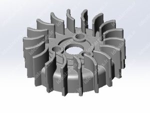 طراحیقطاتموتور از روی مدل اسکن شده