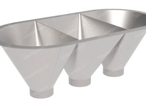 طراحی و ساخت مخازن سه راهی تخلیه