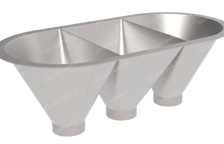 طراحی و ساخت مخازن سه راهی تخلیه