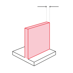 ضخامت و حجم دیوار